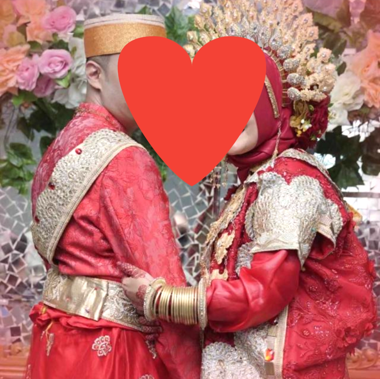 Bangladeshi Indonesian couple